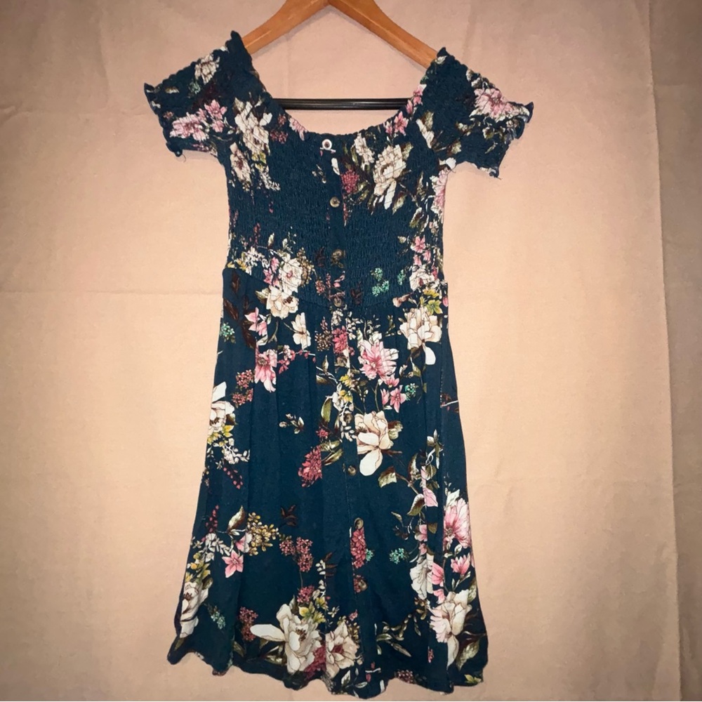 Xhilaration White Puff Sleeve Mini Sundress